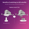 thumbnail image 4 of Philips Lighting LED Master 6" 60W LED Integrated (2 Pack), 4 of 10
