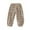 Beige, variant on POIUYTR Baby Toddler Boys Girl Corduroy Pants Unisex Kids Graphic Print Elastic High Waisted Loose Cinch Bottom Pants Trousers