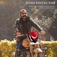 thumbnail image 4 of unbranded Pantalla Para Motocicleta Roja Compatible Con Honda Msx125 Protector Del Faro Aerodinámico, 4 of 8