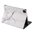 thumbnail image 3 of Marble Pattern Case for Apple 11-inch iPad Pro (2021 2020 2019) Tablet - TECH CIRCLE Slim Thin Lightweight Case Protective Flip Smart Stand Cover (White Marble), 3 of 9