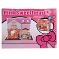 thumbnail image 2 of Ymiko DIY House Toy, Unique Simulation 40x27.5x32cm 40x27.5x32cm House Assembly Model, Wooden For Gift Giving Home Display Toy Gift Collection, 2 of 8