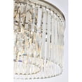 thumbnail image 6 of Sydney 8 light Polished nickel Chandelier Clear Royal Cut Crystal, 6 of 9