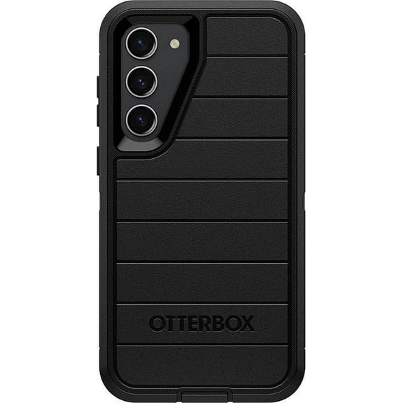 OtterBox Galaxy S23  (Only) - Defender Series Case - Black, Rugged & Durable - with Port Protection - Case Only - Non-Retail Packaging