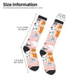 thumbnail image 3 of Bingfone Compression Socks for Women and Men Long Socks for Running Athletic Cycling Nurse-Cartoon Halloween, 3 of 8