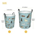 thumbnail image 3 of Naloa Panier à Linge Rond Imprimé pour Chiens et Animaux, Rangement de Jouets pour Chambre d'Enfants, Rangement de Jouets-Moyen, 3 of 6