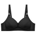 thumbnail image 3 of Bra for Everyday Comfort Full Coverage Non Padded Wireless Support Underwire Free Everyday Wear for Women, 3 of 3