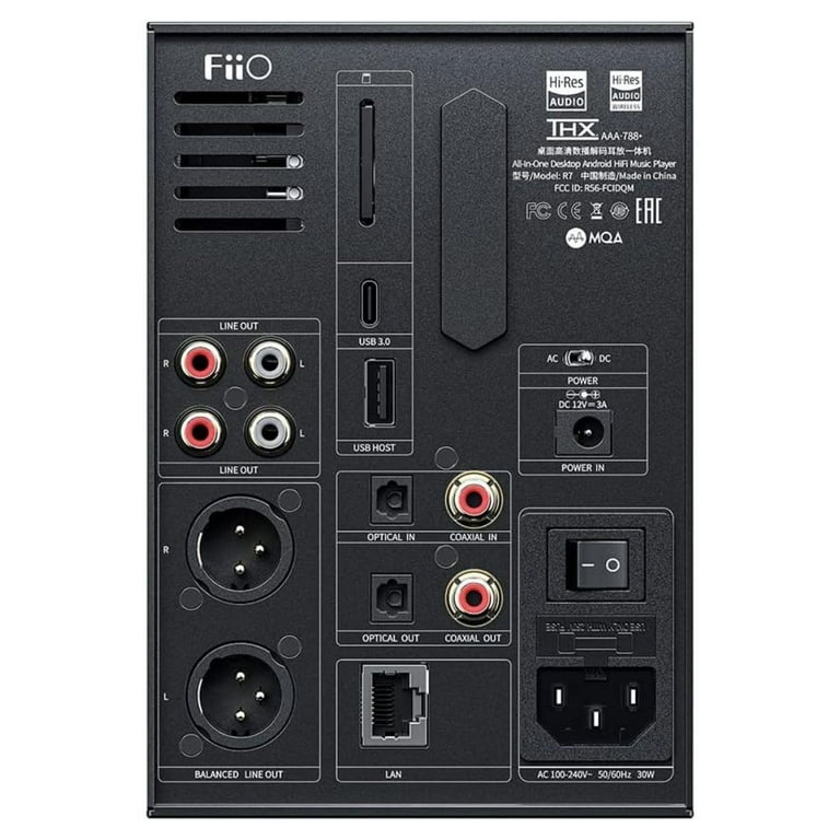 FiiO R7 HiFi Music Player with Bluetooth Audio, USB Digital