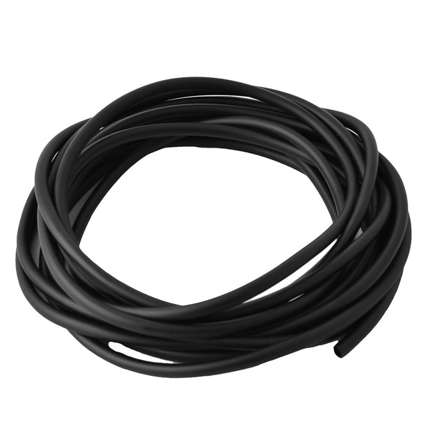 Aquarium Fish Tank Rubber Flexible Airline Air Supply Tubing Black 5m Length