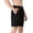 Black, variant on hoksml Men's Ice Silk Quick Dry Athletic Shorts with Elastic Drawstring Waist, Zipper Pockets, Two Tone Breathable Fabric, for Gym, Hiking, Workout and Casual Daily Wear