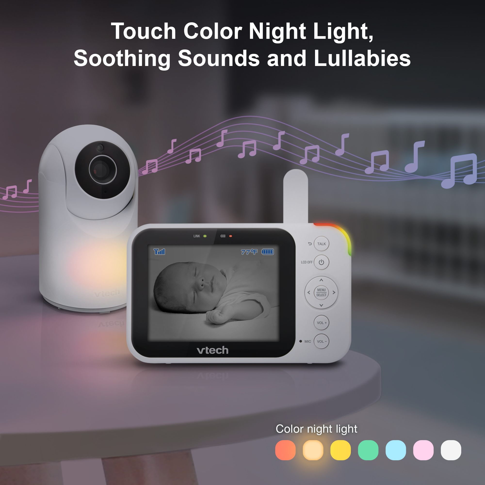 VTech 3.5 Inch Digital Video Baby Monitor with Pan and Tilt photo 4