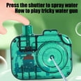 thumbnail image 5 of STPToys Water Sprinkler Toys,Camera Shaped Water Battles Toy for Summer Water Sprinkler Beach Yard Outdoor Party Favors - Green, 5 of 6