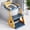 Blue, variant on Soluxeo 2-in-1 Potty Training Seat, Adjustable Height Anti-Slip Pad & Splash Guard, Toddler Potty Training Toilet with Step Stool for Boys and Girls, White&Gray