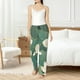 thumbnail image 4 of Balery Lotus Golden Line Pantalones de pijama para mujer, pijamas ultraligeros, pantalones de estar por casa-Medium, 4 of 6