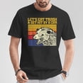 thumbnail image 4 of Opossum Lets Eat Trash Get Hit By Car Retro Possum Men TShirt, 4 of 5