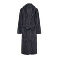 thumbnail image 4 of Hauaitttt New Coral Velvet Padded Beautiful Velvet Robe Lengthened Bathrobe Men Bathrobe Towel Bathrobe with Hood Night Shower Robe Women Robes for Women plus Size Women plus Size Robes with Pockets, 4 of 4