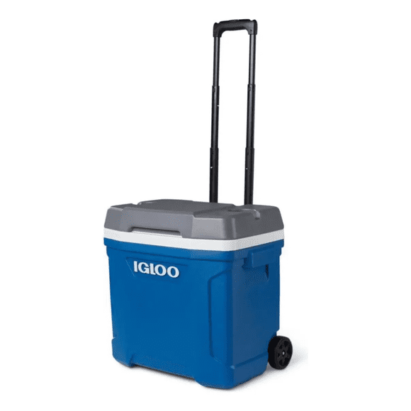 Hielera 30 Qt Con Rueda Latitude Azul Indigo 43 Latas Igloo 34658