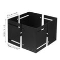 thumbnail image 2 of EIGTHTAIL1 Set Post Protector Adjustable Post Sleeve Fence Post Metal Protector Heavy-Duty Post Protector For Mailboxes And Decks, 2 of 8