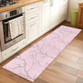 thumbnail image 3 of Pink Branches 2'x6' Runner Rug, Vintage Art Farmhouse Washable Non-Slip Area Rugs for Hallway Kitchen Floor Bedroom Entryway, StainResistant Laundry Carpet Decoration Indoor Mat, 3 of 9