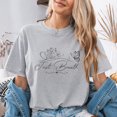 thumbnail image 4 of Jollimate Just Breath Butterfly Shirt, Floral Graphic Tee, Mental Health Awareness T-Shirt for Women, 4 of 6