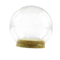 thumbnail image 3 of GUOOL Clear Display Dome with Base Home Decoration Crafts Dustproof Stand Glass Cloche 10cmx10cmx10cm, 3 of 6