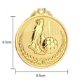 thumbnail image 3 of Medallas de competición Colección Medalla conmemorativa Útiles escolares (Oro) Tmvgtek Para Estrenar, 3 of 3