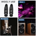 thumbnail image 6 of 4pcs 3 Pin XLR Female Connector, Microphone Audio Cable Plug Socket,Pure Black, 6 of 6