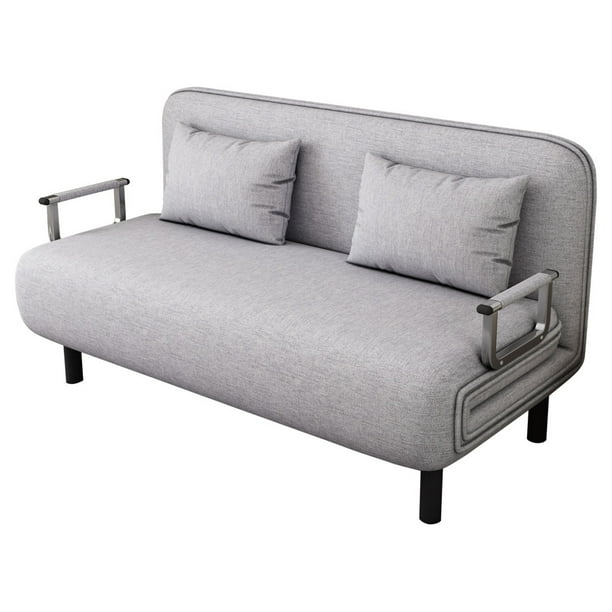 Double Silver Sofa Bed Convertible Folding Leisure Simple Fashion Small Com Double Silver Sofa Bed Convertible, Small Double Sofa Bed For Bedroom
