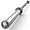 6.6ft Pro 33lb Barbell Silver - Black 1000lb, variant on PAPABABE Olympic Barbell, 6.6ft/7ft Weight Bar 45lb Barbell Solid Chrome/Solid Zinc/Cerakote, 2 Inch Diameter, 1000lb/1200lb/1500lb Capacity for Deadlift, Weightlift and Bench Press