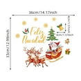 thumbnail image 3 of Guirnalda de Cinta con Bolas Colgantes Navideñas onlyliua Pegatinas Decorativas para el Baño, 3 of 6