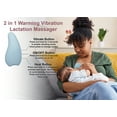 thumbnail image 4 of Cybele Warming Lactation Massager W/10 Vibration Modes & USB Charger, Breastfeeding Essentials Must Haves that Relieves Discomfort, 4 of 7