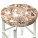 thumbnail image 3 of Balery Woodland Animals in Neutral Tones Fundas de asiento para taburete de bar redondo de tela de terciopelo ajustables que protegen de arañazos y manchas para sillas de 14 a 17 pulgadas.-13 inch, 3 of 7