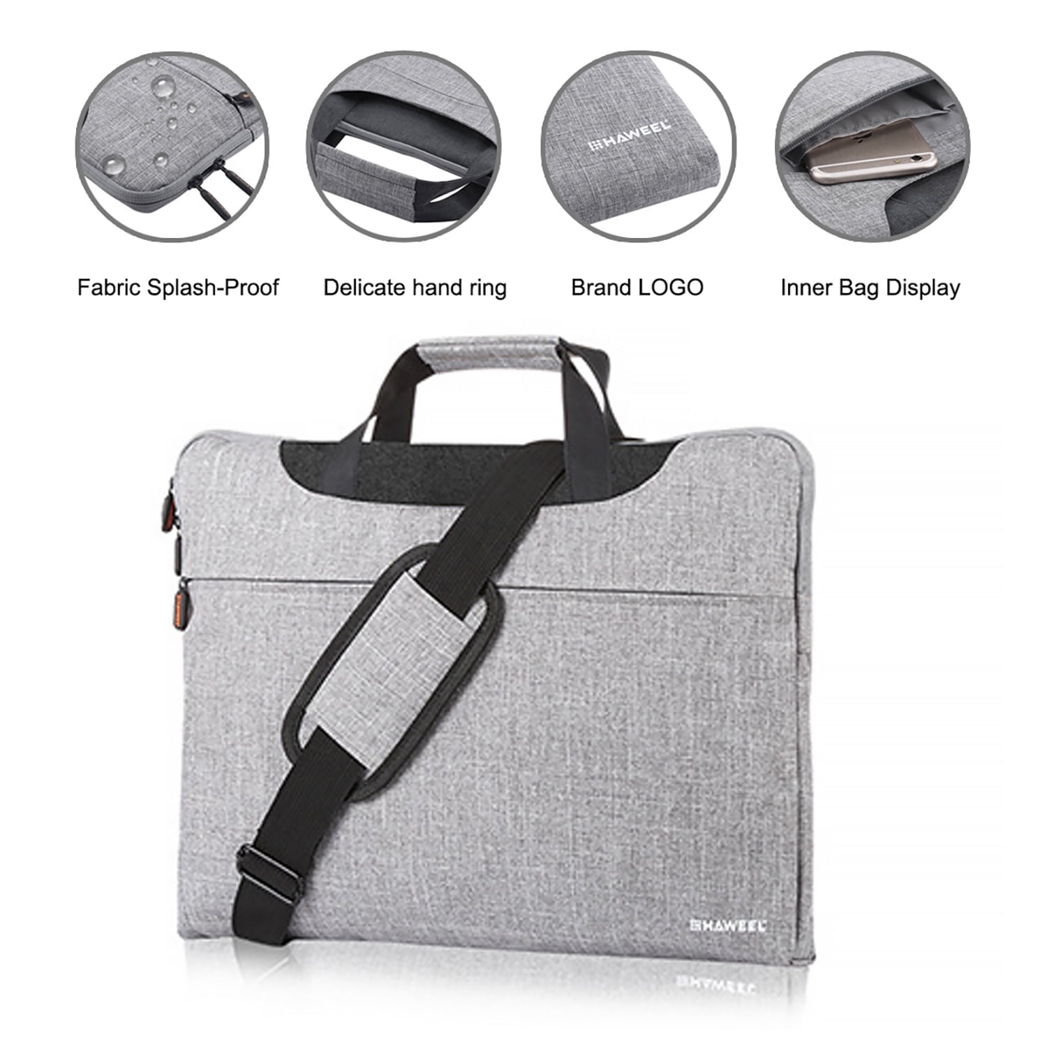 School Laptop Shoulder Bag Compatible 13-15.6 Inches Office or Business Travel for Outdoor Ultra-Thin Laptop Bag Cake Dessert Laptop Handbag with Handles