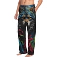 thumbnail image 6 of Rateoe Vintage Wolf Warrior Pattern Men’s Ultra-Soft Comfy Pajama Lounge Pants Sleepwear,Comfortable Lounge Wear,lightweight Pajamas, Casual Home Wear-Small, 6 of 6