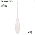 thumbnail image 2 of Acrylic Upward Float Fishing Float 15/20/25/30/40/50G Carp Coarse Trout Bass Fishing Tackle Floating Buoy Fishing Tackle, 2 of 10