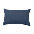 Sunbrella Rectangle 20 x 13 in. Throw Pillow Spectrum Indigo
