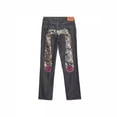 thumbnail image 2 of Vaqueros para hombre, vaqueros de alta calidad a la moda para hombre, vaqueros de estilo moderno, vaqueros con estampado, 2 of 5