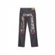 thumbnail image 2 of Vaqueros para hombre, vaqueros de alta calidad a la moda para hombre, vaqueros de estilo moderno, vaqueros con estampado, 2 of 5