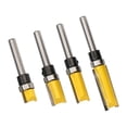 thumbnail image 3 of Kenally Juego de brocas para enrutador de molino, herramienta de carpintería de aleación, vástago 1/4, fresa de extremo , 4 Uds. Herramientas manuales y eléctricas, 3 of 6