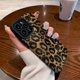 thumbnail image 2 of Fashion Gold Leopard Silicone Leather Case For iPhone 15 14 Pro Max 11 13 12 Mini SE 7 8 Plus X XR XS Soft Shockproof Cover, 2 of 4