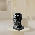 thumbnail image 4 of Gazechimp Bald Mannequin Head Male Freestanding Hat Holder for Hairpieces Headset Shop Black, 4 of 7