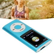 64GB MP3 Players, 1.8 Inch LCD Screen Music Player, Built-in HD Speaker, Mini Design, Hifi Sound[Blue]