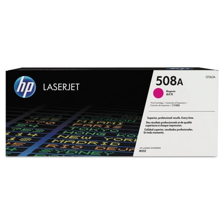 HP 508A, (CF363A) Magenta Original LaserJet Toner Cartridge -HEWCF363A