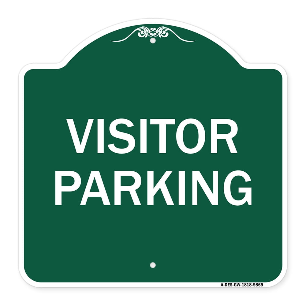Guest Parking Only SignMission Designer Series Sign Green 18 X 18 Heavy-Gauge Aluminum Architectural Sign Made in The USA Protect Your Business & Municipality Guest Parking Only SignMission Designer Series Sign Green 18 X 18 Heavy-Gauge Aluminum Architectural Sign Made in The USA Protect Your Business & Municipality