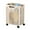 Milky White, variant on tasrioml Clothes Laundry Basket with Wheels Large Capacity Foldable Design Wheeled Hamper Storage Basket with Handle
