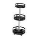 thumbnail image 2 of Estante de almacenamiento giratorio de 360 degree Lazy Susan, organizador de mesa giratoria para gabinete y refrigerador Ronda 3 Nivel, 2 of 9