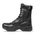 thumbnail image 2 of Ridge Men 8" Waterproof Leather Non-Slip Tactical Military Work Black Shoe Boot - Size 7.5W, 2 of 3