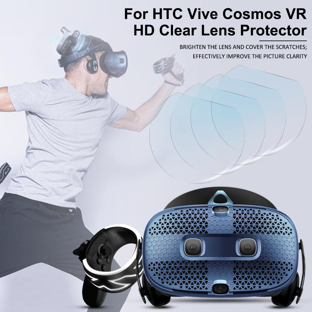 Lens Protector HD Clear Film Lens Protector for HTC Vive Cosmos Virtual Reality Headset 2Pairs 
