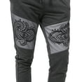 thumbnail image 4 of Mens Jogger Pants with Pattern Fleece Comfort Active Sweatpants, 4 of 6