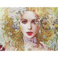 thumbnail image 1 of Cuadros Decorativos 5D bricolaje forma especial diamante pintura belleza Cruz puntada mosaico Kit costura Ehuebsd Nuevos Originales, 1 of 8