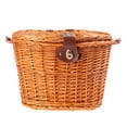 thumbnail image 2 of 1Pcs Rattan Basket for Adults Brown 33x25x24cm, 2 of 8